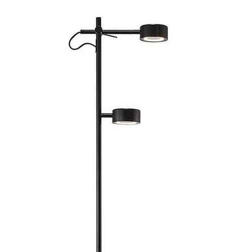 Nordlux vloerlamp Clyde - 2 lichts - 26.5  x 138   cm - zwart - vtwonen shop