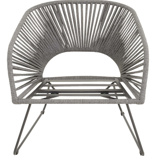 Lesli Living bistrostoel Izumi - grijs - 71x79x73cm