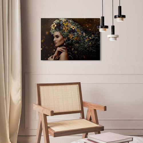 Reinders plexiglasschilderij Elegante vrouw - 50x70cm