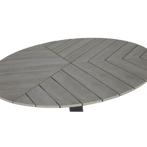 Lisomme Bente ronde tuintafel grijs - Ø 113 cm - vtwonen shop