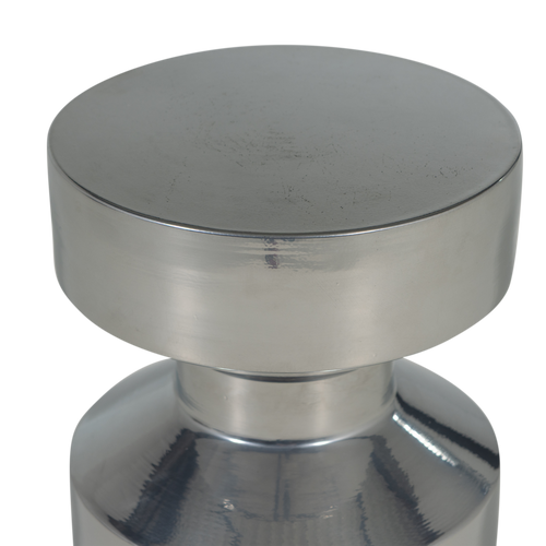 WOOOD bijzettafel Ferry - Metaal - Chrome - 47x30x30 - vtwonen shop