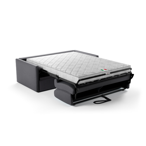 Calicosy - COSENZA Slaapbank 3-zits - Grijs - 100x175x87 cm