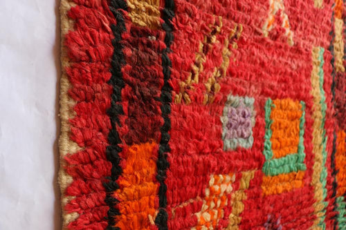 AFK Living vloerkleed Berber - handgemaakt - Wol - 67 x 344 cm - vtwonen shop