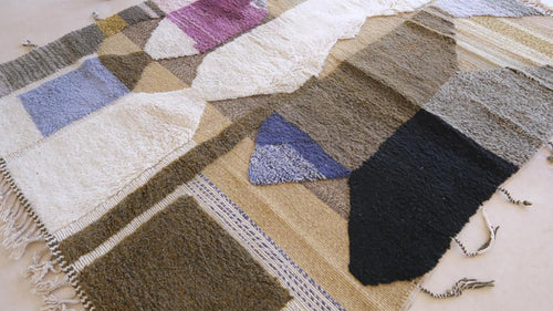 AFK Living vloerkleed Berber - handgemaakt - Wol - 140 x 200 cm