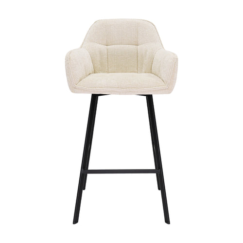 Kick barkruk Lynn - Crème - vtwonen shop