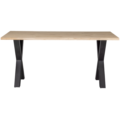 WOOOD boomstam tafel met alkmaar poot Tablo - Eiken - 75x160x90 - vtwonen shop