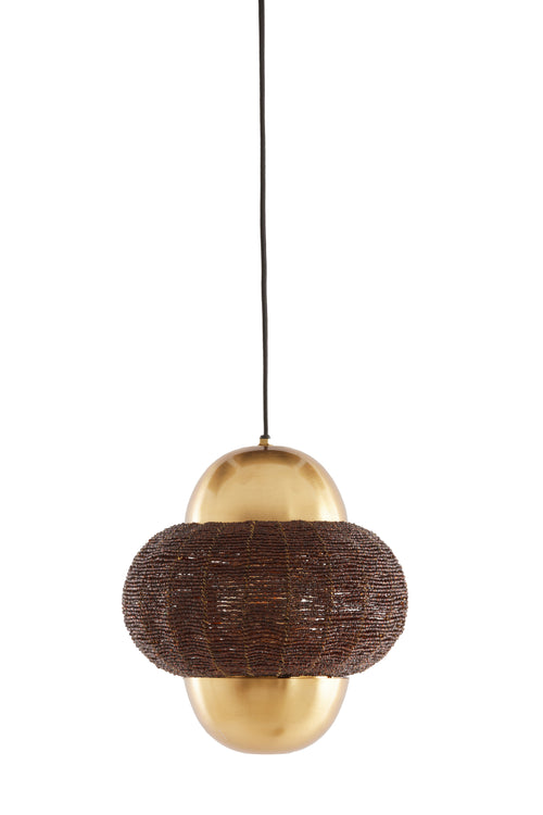 Light & Living hanglamp CETARA - bruin - Ø26x28cm - vtwonen shop
