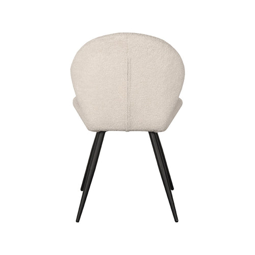 LABEL51 Eetkamerstoel Sky - Beige Teddy - Zithoogte 48cm - Set van 2 - vtwonen shop