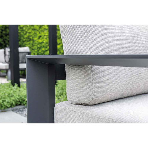 Garden Impressions loungeset Malakka donker grijs - 3-delig - vtwonen shop