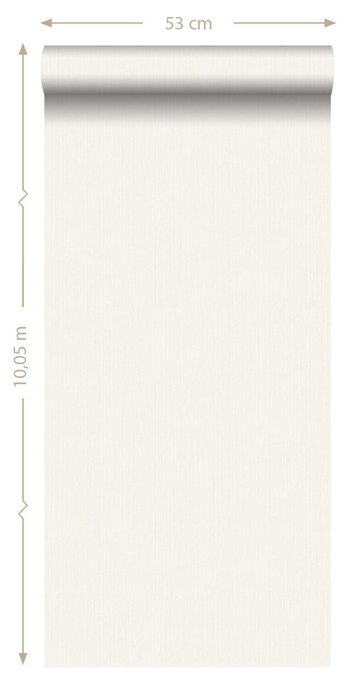 ESTAhome behang jeans structuur wit - 53 cm x 10.05 m - 137731