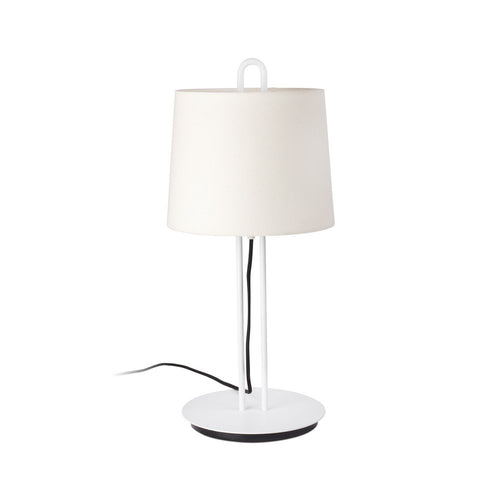 Faro MONTREAL - Tafellamp Rond Taps Wit, E27