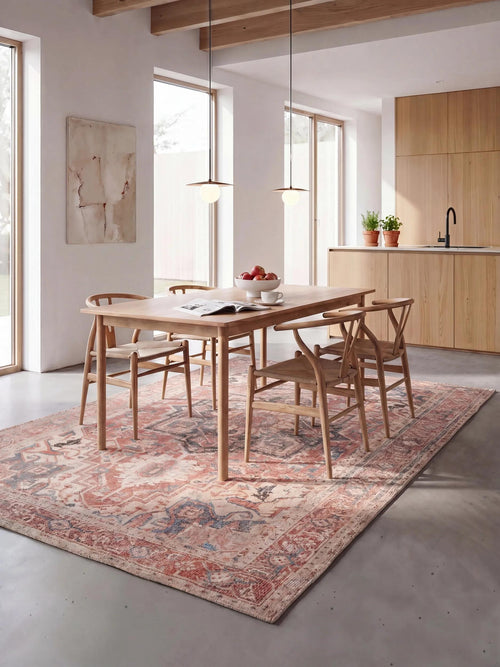 benuta vloerkleed Lorenzo - rood - 120x170 cm