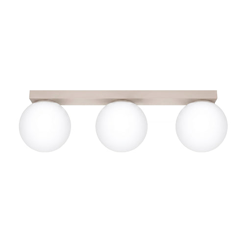 Sollux Lighting Plafondlamp YOLI 3 taupe - 50x12x14,5cm
