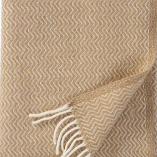 Klippan 100% wollen deken - Sorbet zand - 130x200cm - vtwonen shop