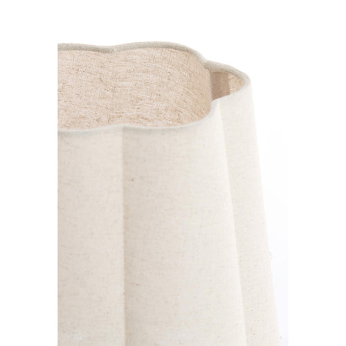 Light & Living tafellamp Musaby - wit - Ø25cm