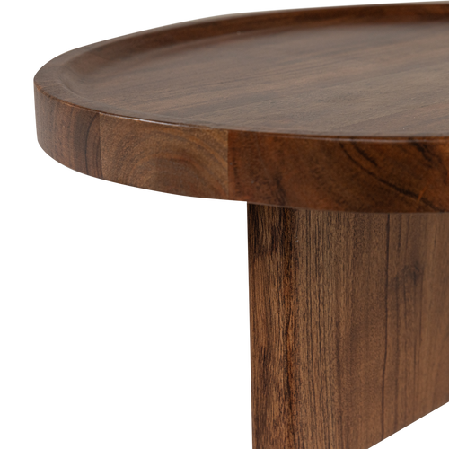 WOOOD bijzettafel Naro - Acaciahout - Bruin - 34x40x18