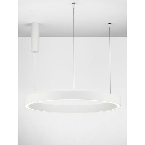 Nova Luce STING Geïntegreerde LED-hanglamp voor plafond, zandwit, Triac dimbaar, 50W, 2968lm, 3000K