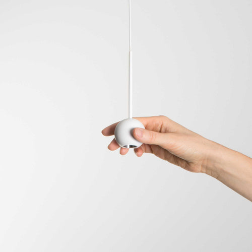 Ideal Lux ARCHIMEDE Geïntegreerde LED Globe Hangende Plafondlamp Wit 250Lm 3000K