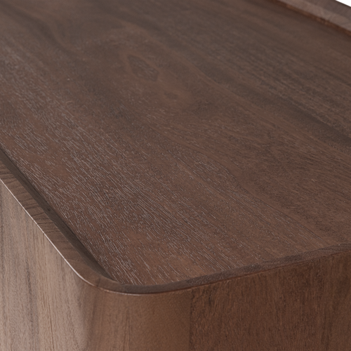 WOOOD salontafel Volu - Mangohout - Bruin - 39x130x60