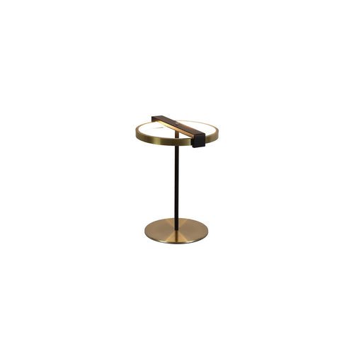 Searchlight Aerial LED tafellamp, goud en zwart metaal