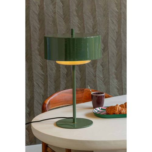 Leitmotiv tafellamp Grato Anillo - groen - Ø29cm