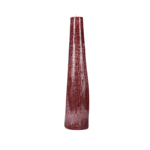 S|P Collection - Kaars 9xH40cm bordeaux Twig