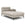 Cosmopolitan Design rechter chaise longue Bali structurele stof, baksteen - 185x102x75cm