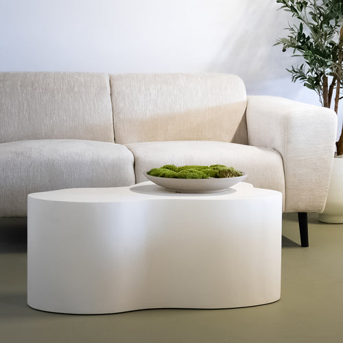 Giga Meubel Salontafel Lina - Organisch - Mangohout - 100cm - vtwonen shop