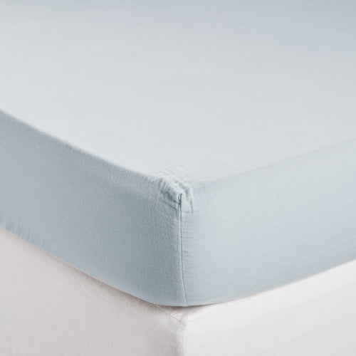 Madura Hoeslaken Lou baby blauw 70x140 cm