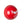 Karlsson wandklok Cool Retro Cap - rood - Ø15cm