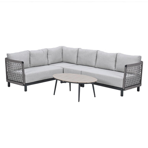 Garden Impressions Loungeset Oliver 5-delig - valley sand