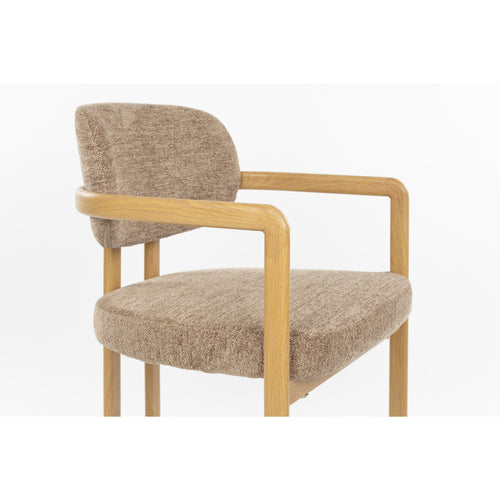 Housecraft Living Simo Eetkamerstoelen Armleuning - Set van 2