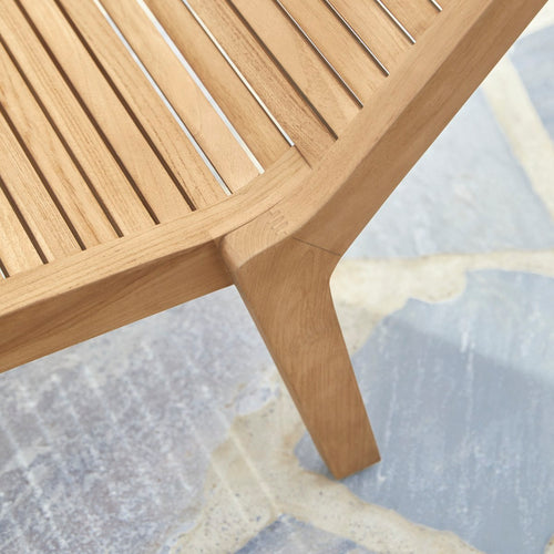 Tikamoon Teakhouten ligbed voor buiten Teo - Naturel - vtwonen shop