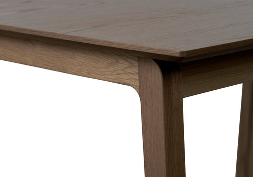 Rebellenclub Eetkamertafel Colac - 200/140 x 95 cm - Smoked Eiken