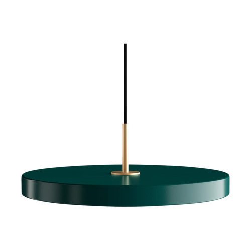 Umage Asteria Medium hanglamp forest green - met koordset - Ø 43 cm - vtwonen shop