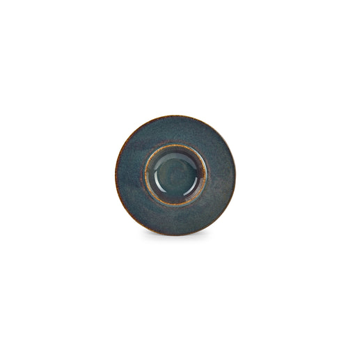 Bonbistro - Diep bord 24/11xH4cm groen Cirro - Set van 6