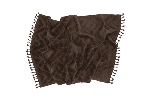 Rebellenclub Vloerkleed Fino - 300 x 200 cm - Bruin - vtwonen shop