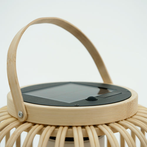 EGLO solar tafellamp buiten Marliano - 24 cm - bruin/zwart/wit - vtwonen shop