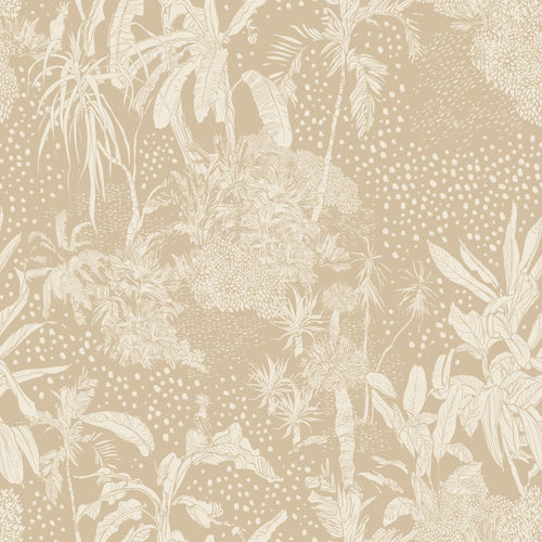 ESTAhome behang tropische bladeren lichtbeige - 50 x 900 cm - 139888 - vtwonen shop