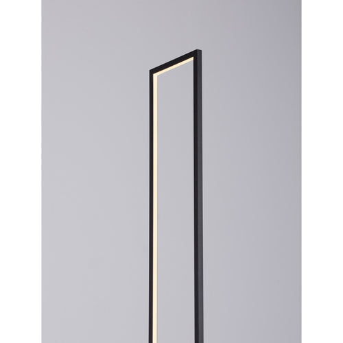 Nova Luce LITHOS Geïntegreerde LED-vloerlamp, zwart, donker antraciet, LED 26W 1431lm 3000K