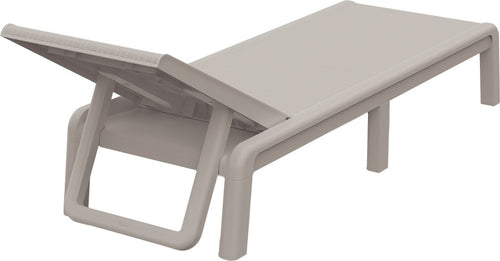 Keter Mallorca Ligbed - inclusief kussen - 187.5x58x29cm - Soft Beige