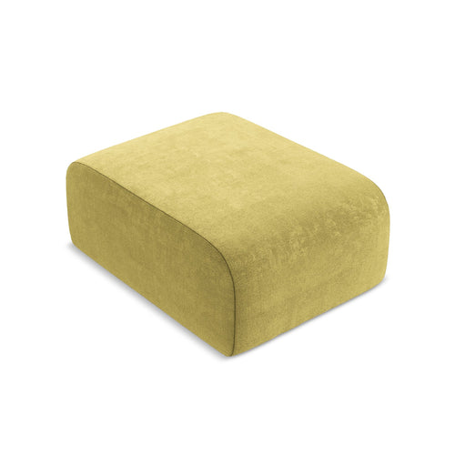 LaMiaSofa Poef Cervo - chenille stof - limoengroen - 72x94x42