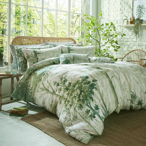 Graham & Brown Dekbedovertrek lits-jumeaux incl. 2 kussenslopen Coppice Forest 230cm x 220cm - vtwonen shop