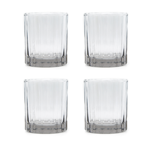 Brût Homeware tumbler Reed - set van 4 - helder - vtwonen shop