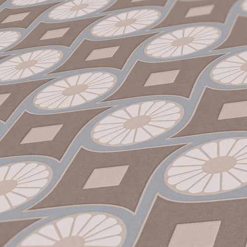 Livingwalls behang grafisch motief grijs en bruin - 53 cm x 10.05 m - AS-390603 - vtwonen shop