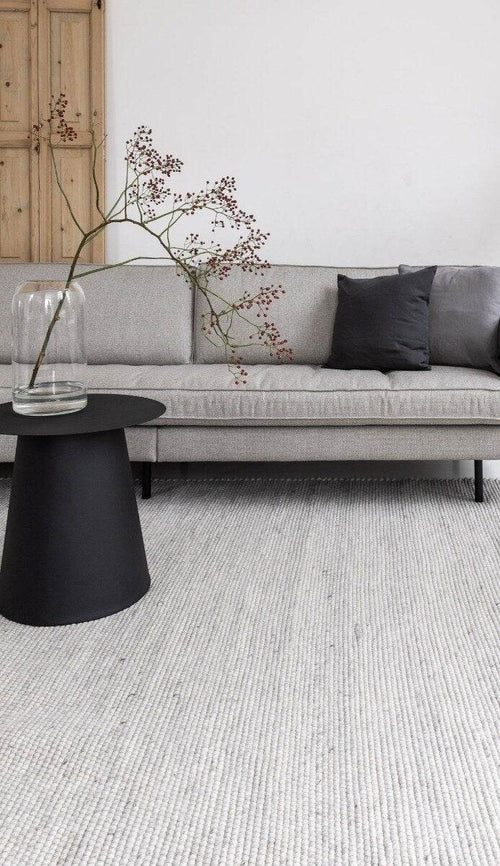 Interieur05 vloerkleed Vik - lichtgrijs-  wollen-200 x 290 cm