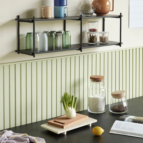 Hübsch kan Aster - glas - ø16xh25cm