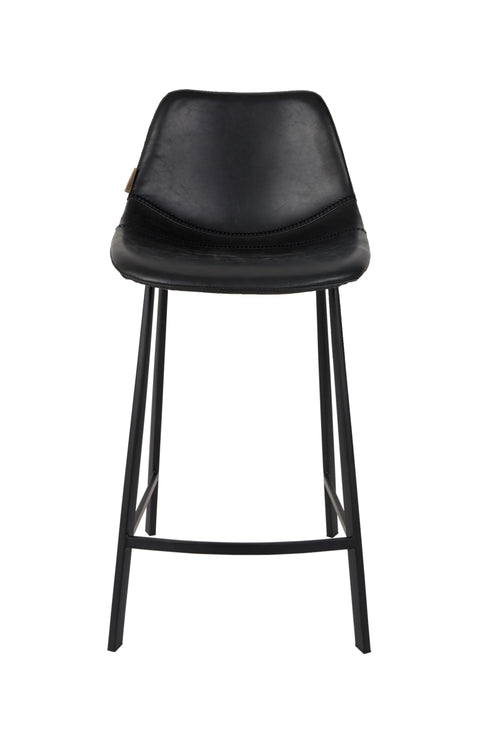 Dutchbone Franky Barkruk Zwart 65 cm - Set van 2 - vtwonen shop