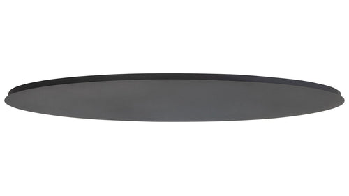 Ylumen plafondplaat ovaal -  160  x 3.5   cm - zwart
