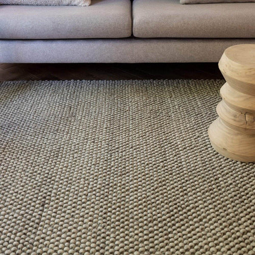 Interieur05 Wollen vloerkleed  Lecco wit/beige - 200 x 290 cm